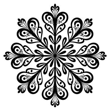 Mandala Snow Flake