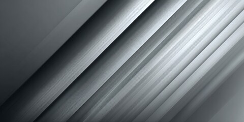 Obraz premium Abstract diagonal lines create a metallic brushed background.