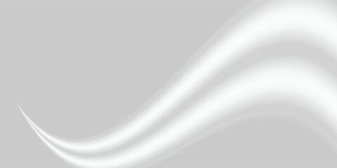 White gray satin texture that is white silver fabric silk panorama background with beautiful soft blur pattern natural.