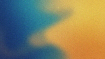Abstract blend of blue and yellow hues creating a soft gradient.