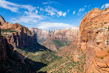 Naklejka premium Zion Canyon Panorama