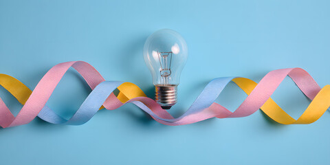 Captivating Surreal Minimalist Celebration with Ethereal Luminance and Intricate Ribs