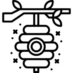 Obraz premium Beehive Icon