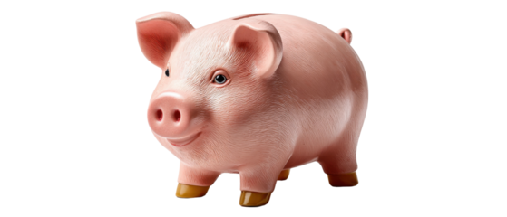 Piggy Bank of Prosperity: This adorable, cheerful piggy bank symbolizes financial savings and the pursuit of financial security.