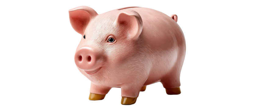 Piggy Bank of Prosperity: This adorable, cheerful piggy bank symbolizes financial savings and the pursuit of financial security.