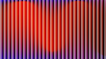 Abstract vertical stripes with gradient and red circle overlay