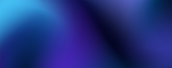 Fototapeta premium Dark purple, pink blue, gradient background, blurred neon color flow, grainy texture effect, futuristic banner design