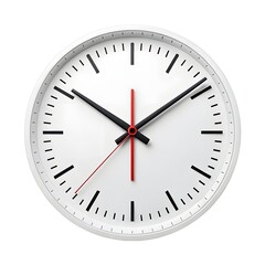 clock isolated on white