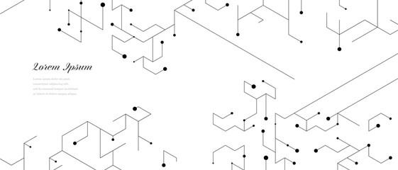 幾何学 抽象 六角形 回路 科学 テクノロジー 背景