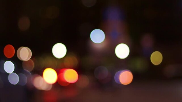 Blurried city background, 20 October 2025 Astana City, Kazakhstan