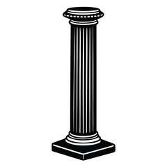 column icon on white background