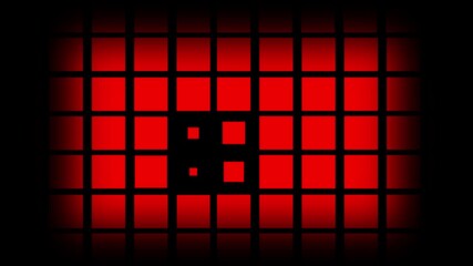 Abstract Red Grid with Black Squares and Vignette Effect image photo
