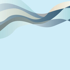 Minimalist Geometric Abstract Background Vector Design