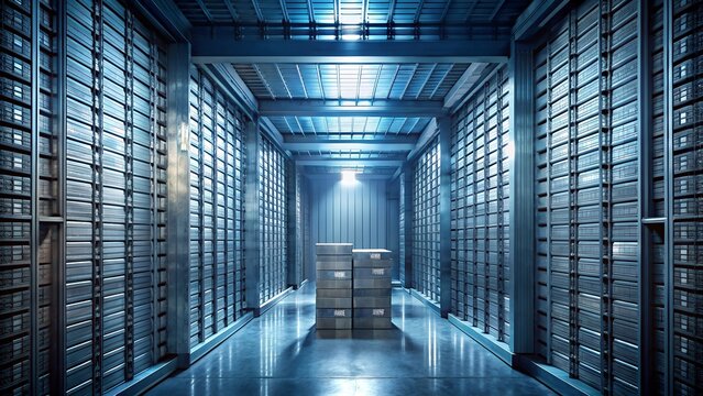 Secure data vault or server room