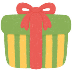 Capybara Christmas gift box