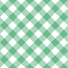 	
green gingham fabric	
