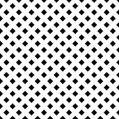 Black and white vector seamless pattern with small diamonds , star shapes ,rhombuses .Abstract black and white geometric texture .Simple minimal wide repeat background .