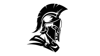 Spartan Warrior Silhouette A Symbol of Strength and Heritage