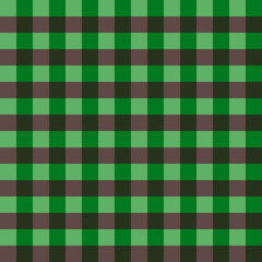 green gingham fabric	
