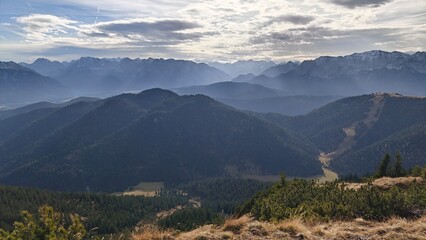mountain landscape in the morning