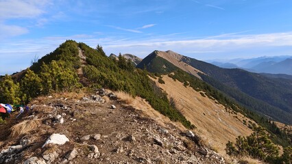 mountain landscape in the alps