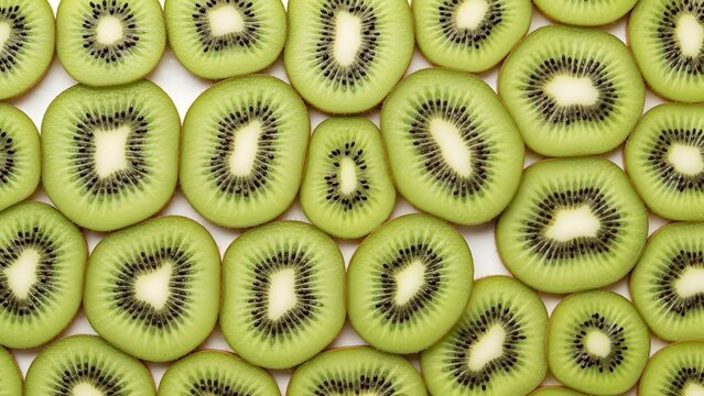 slices of kiwi