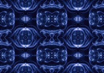 Cosmic Nebula Symmetrical Design