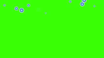 Falling Rounded SOMALIA Flags Green Screen Animation for Patriotic Effects and Motion Graphic Overlays