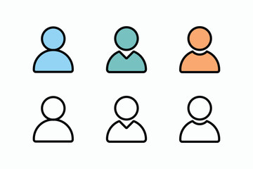 Diversity and Inclusion Team Concept with Colorful and Neutral Avatar Icons