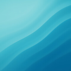 Blue Gradient Wavy Abstract Background