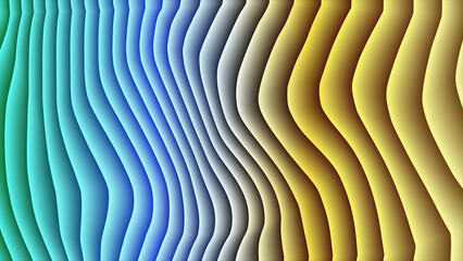 Abstract Colorful Wavy Lines Background Design for Modern Projects