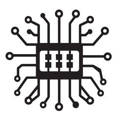 technology and electronics vector illustration