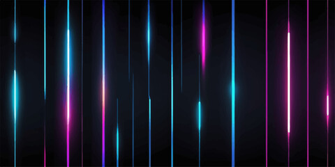 Abstract dark blue background with bright glowing lines of digital wave energy pattern