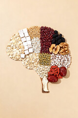 Nutritional combination, coarse fiber, healthy food, healthy lifestyle