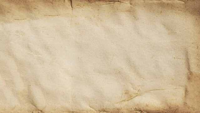 Old paper texture brown paper sheet.