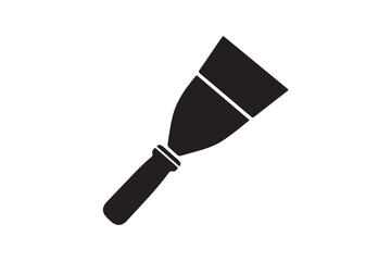 Minimalist Paintbrush Icon with Gradient