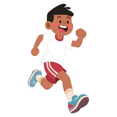 boy running 