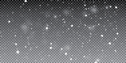 Light abstract glowing bokeh highlights. Light bokeh effect isolated on transparent background. The background shines from the dust.