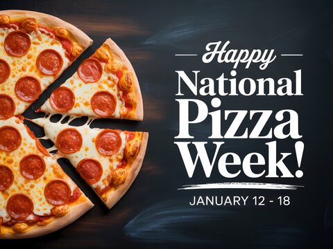Celebrate national pizza week with a delicious pepperoni pizza feast january twelfth to eighteenth