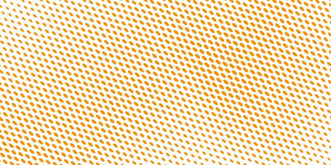 yellow polka dots pattern. Dotted gradient halftone backdrop. Horizontal templates using halftone dots pattern. Halftone dots background. Vector illustration