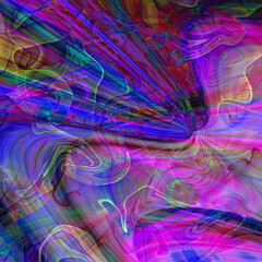 abstract background with colorful lines