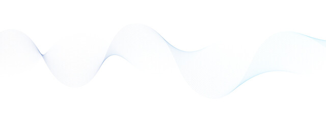 Delicate light blue wave pattern for modern abstract background design