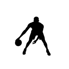 basketball player silhouette