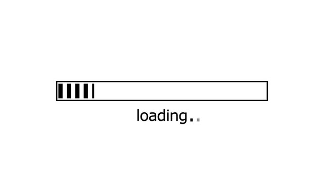 Modern Digital Progress Bar Animation on Lime 