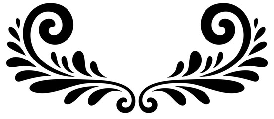Fototapeta premium Swirl vector graphic