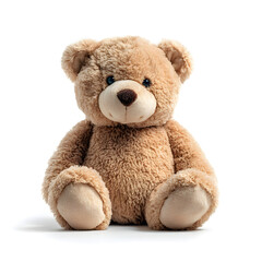 Obraz premium Teddy bear isolated on white background 
