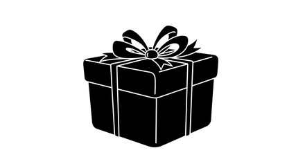 Obraz premium Gift box isolated on white