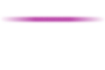 Abstract glowing purple light streak isolated on transparent background