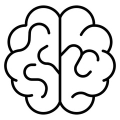 Obraz premium Brain icon