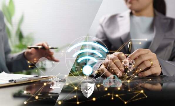 A world of borderless connectivity, leading-edge digital wireless networks, highly secure business and financial data transfer, and conferencing via interfaces of future technologies.